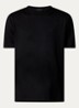 T-shirt met logo en backprint  - Zwart