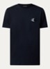 T-shirt met logo - Donkerblauw