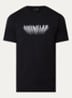 T-shirt met logoprint - Zwart