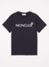 T-shirt met logoprint - Donkerblauw