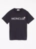 T-shirt met logoprint - Donkerblauw