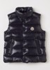 Tib bodywarmer met ritszakken - Donkerblauw
