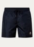 Zwemshorts met steekzakken en logo - Donkerblauw