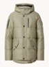 Forrestville puffer jack met donsvulling en afneembare capuchon - Khaki