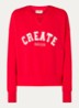 MMCelli sweater met borduring - Rood