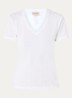 MMDala T-shirt met V-hals - Wit