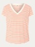 MMKala T-shirt met streepprint - Orange