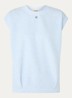 MMNamara top met logo - Lichtblauw