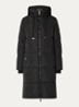 MMNova longline puffer jas met steekzakken - Diepzwart