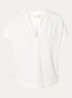 MMShira T-shirt met V-hals - Gebroken wit