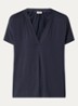MMShira T-shirt met V-hals - Donkerblauw