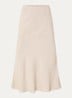 MSCHViana maxi rok in linnenblend - Beige