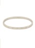 Bangle engraved hearts - Zilver