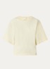 Asha T-shirt met ronde hals - Geel