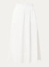 Yara midi rok - Wit