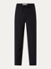 Straight fit chino met steekzakken - Zwart