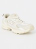 530 sneaker van mesh met leren details - Beige