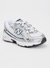 740 sneaker met mesh details - Zilver