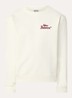 Sweater met logo - Creme