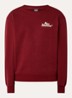 Sweater met logo - Bordeauxrood