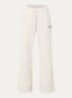 Trackside high waist straight fit joggingbroek met logo - Grijs