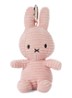 Miffy Dutch Denim knuffel 23 cm - Roze