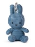 Miffy Dutch Denim knuffel 23 cm - Staalblauw