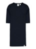 Jolie jurk met driekwart mouw - Donkerblauw