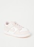 Dunk Low babyschoentje van leer - Lichtroze