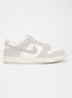 Dunk low sneaker van leer met suède details - Grijs