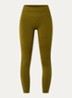 High waist skinny fit legging met dri-fit en logoband - Mosgroen