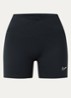 One high waist skinny fit korte trainingsshort met Dri-FIT en logo - Zwart