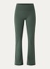 Zenvy high waist flared fit legging - Groen