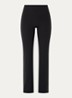 Zenvy high waist flared fit legging - Zwart