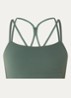 Zenvy sport bh met light support en dri-FIT - Groen
