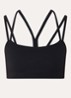 Zenvy sport bh met light support en dri-FIT - Zwart