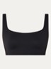 Matte sport bh met medium support - Zwart