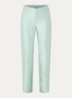 Alira high waist loose fit broek met steekzakken en metallic finish - Lichtblauw