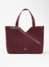 Alvin shopper met logo - Bordeauxrood