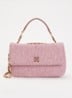 Ann Shiny crossbodytas met strass - Roze