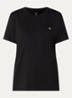 Arella T-shirt met logo - Zwart