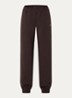 Avaleigh loose fit tappered fit joggingbroek met logo - Donkerbruin