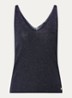 Indio top met strass - Donkerblauw