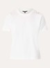 Logo Ring T-shirt met ronde hals - Gebroken wit
