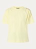 Patos T-shirt met kettingdetail - Geel