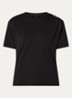 Patos T-shirt met kettingdetail - Zwart