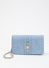Paxing Denim crossbodytas met logo - Jeans