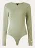 Pinole body met ronde hals - Lichtgroen