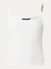 Questa top met structuur - Wit