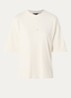 Ramsgate T-shirt met logo - Creme